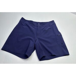 LL Bean Shorts Women's Size 8 Purple/ Blue w/ UV Protection + Side  Zip Pocket